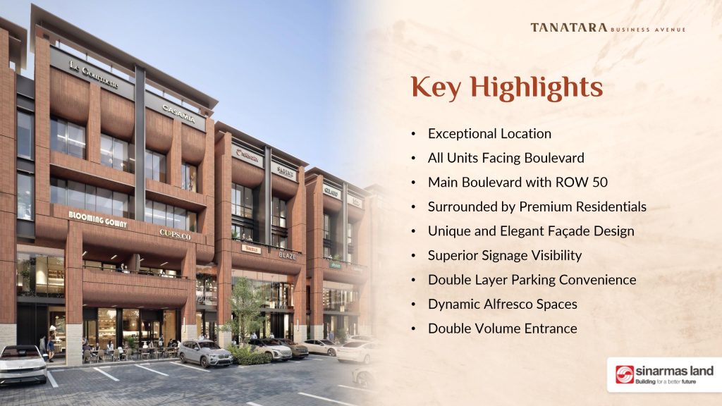 tanatara-business-avenue-bsd-city